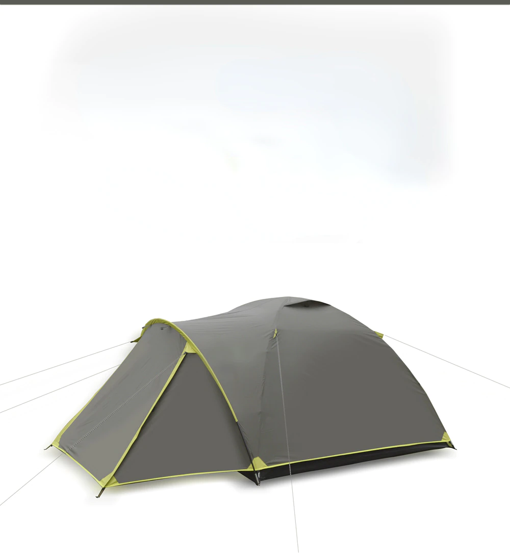 Cheap Goat Tents 3 4 Person Outdoor Camping Tent Park Picnic 1 Bedroom 1 Living Room Tent Shelter Rainproof Hiking Family Travel BBQ Tent   